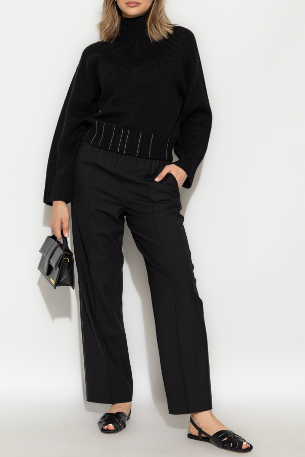 Fabiana Filippi Creased trousers
