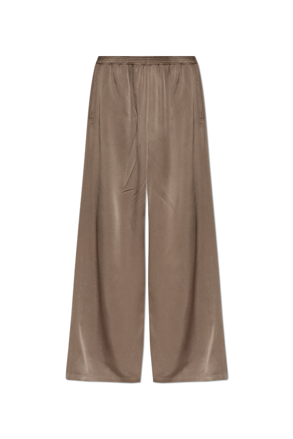 Loose-fit satin trousers od Fabiana Filippi