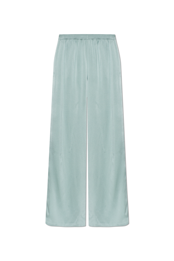 Satin wide-leg trousers od Fabiana Filippi