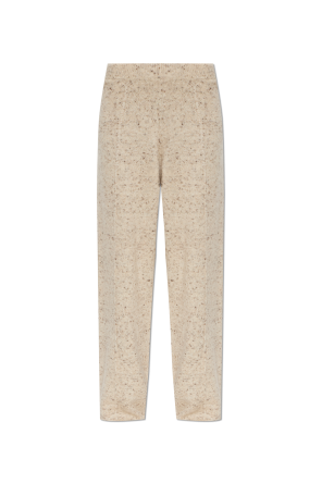 Trousers with Lurex thread