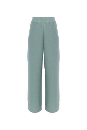Trousers with shimmering sequins