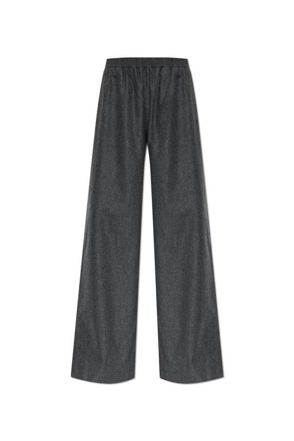 Wool trousers with straight legs od Fabiana Filippi