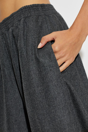 Fabiana Filippi Wool trousers with straight legs