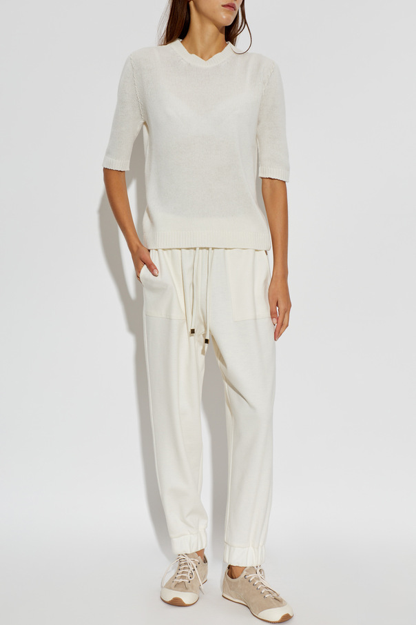 Fabiana Filippi Trousers with elasticated cuffs