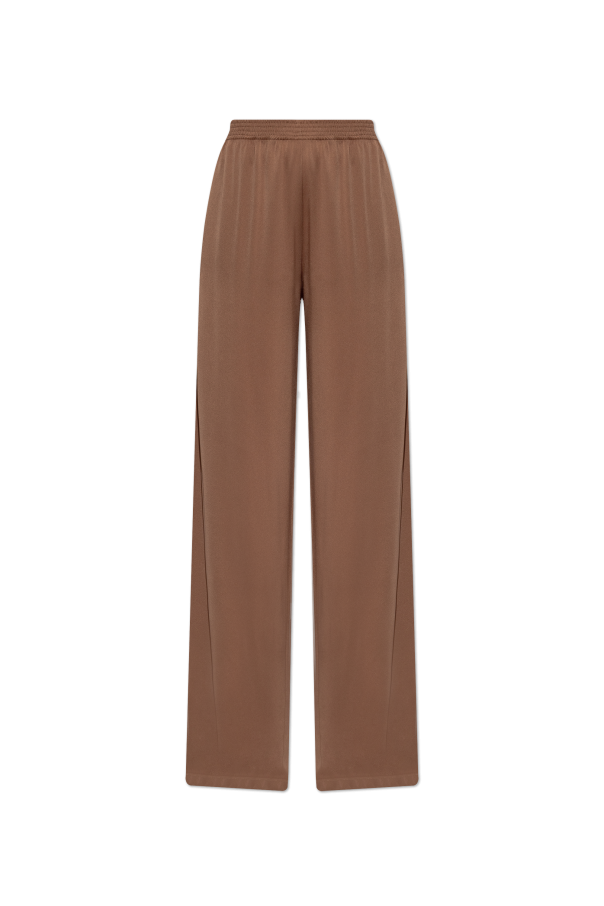 Satin wide-leg trousers od Fabiana Filippi