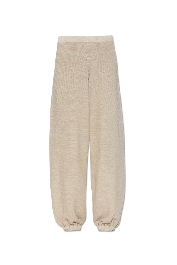Trousers with Lurex thread od Fabiana Filippi
