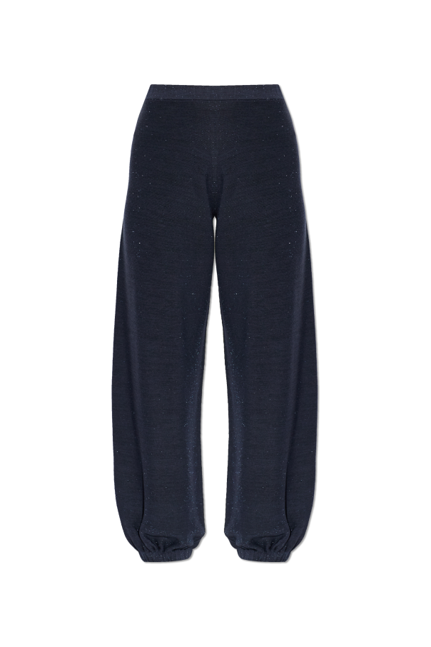 Fabiana Filippi Trousers with lurex thread