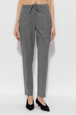 Fabiana Filippi Wool pleated trousers