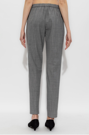 Fabiana Filippi Wool pleated trousers