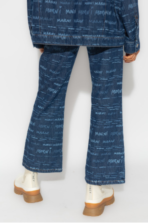 Marni Jeans with logo