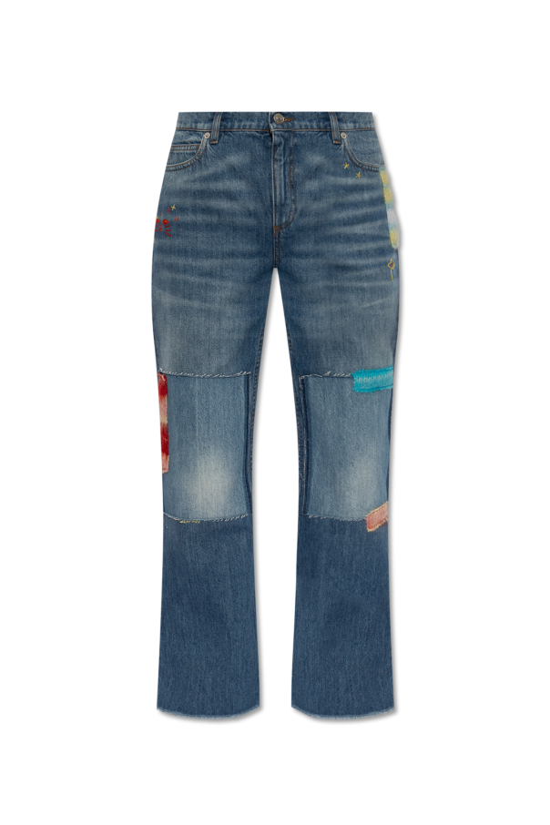Marni Jeansy z naszywkami