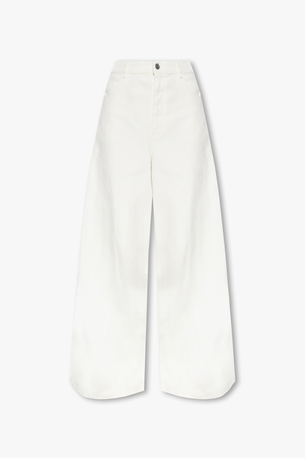 Marni Trousers with velvet finish