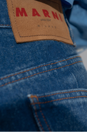 Marni Jeansy z logo