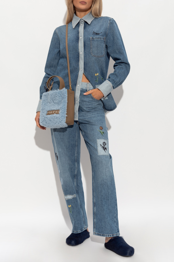 Marni Vaqueros tipo ‘wide leg’