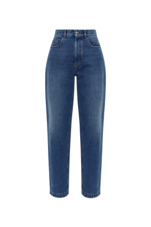 Straight-leg jeans