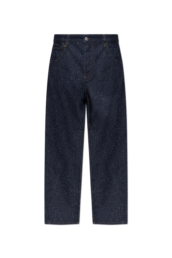 Jeans with 'vintage' effect od Jacquemus