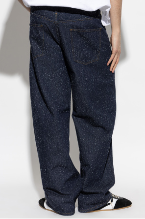 Jacquemus Jeansy z efektem `vintage`