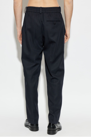Jacquemus Wool pleated trousers