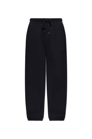 Sweatpants with patch