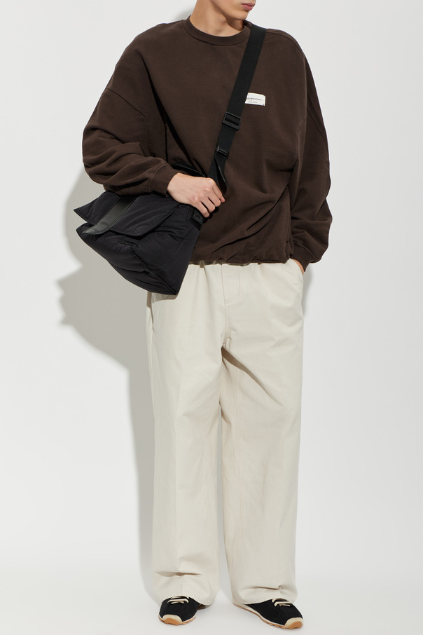 Jacquemus Bavlněné kalhoty ‘Miami’ s rovným střihem