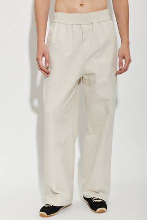 Jacquemus Bavlněné kalhoty ‘Miami’ s rovným střihem