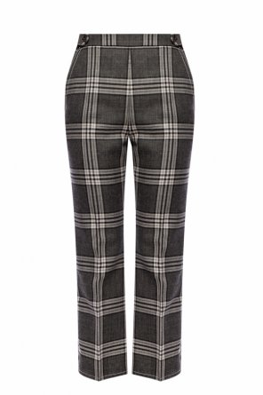 Creased patterned trousers od Marni