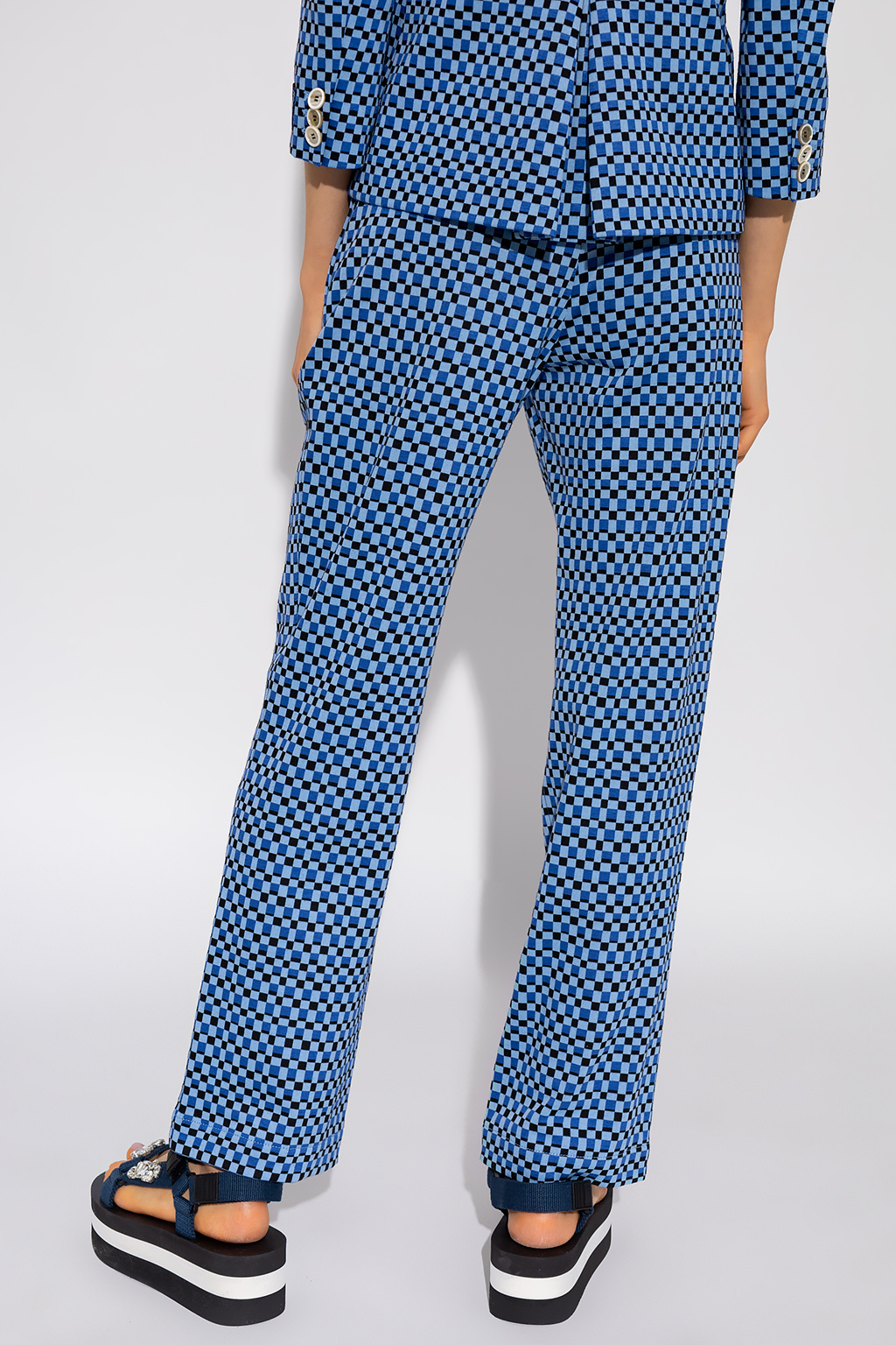 Marni Trousers with geometrical pattern