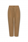 Marni Wool pleat-detail trousers