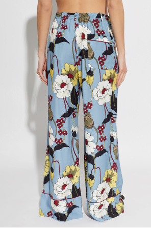 Marni Floral print trousers