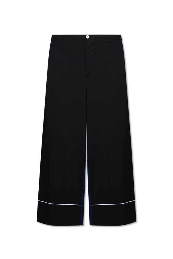 Marni Wool high-waisted trousers