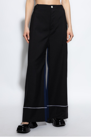 Marni Wool high-waisted trousers