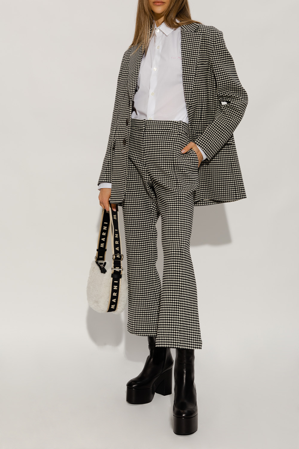 Marni Checked trousers