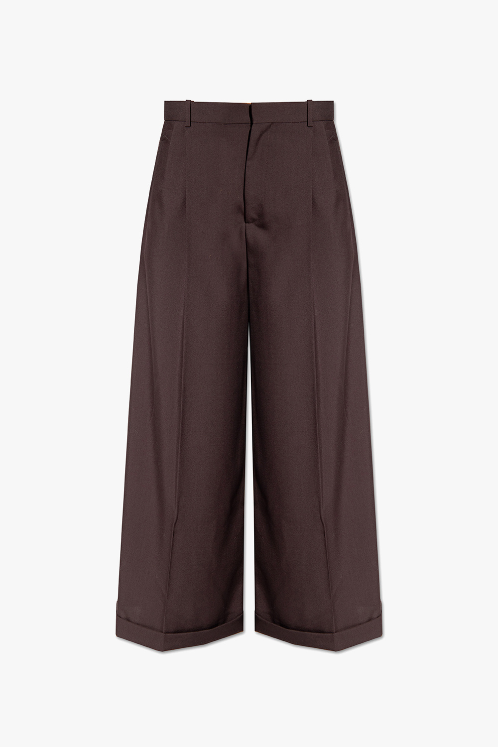 Marni Wool pleat-front Ref trousers