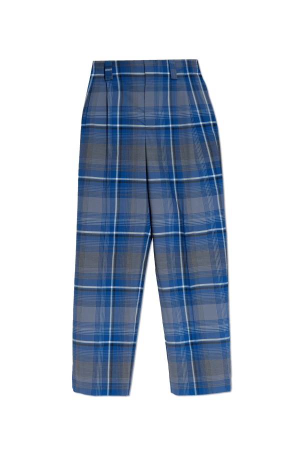 Marni Checked Pattern Trousers