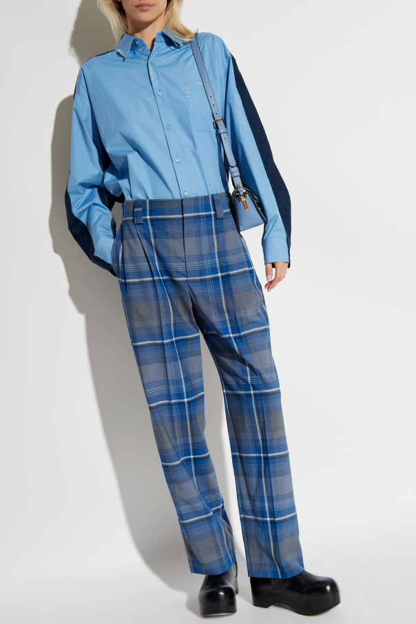 Marni Checked Pattern Trousers