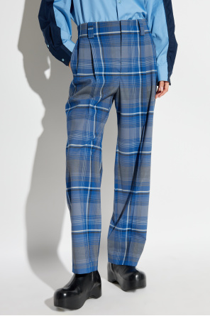 Marni Checked Pattern Trousers