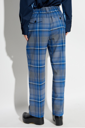 Marni Checked Pattern Trousers