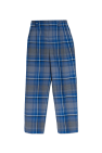 Marni Plaid Pattern Pants