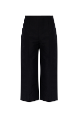 High-waisted trousers