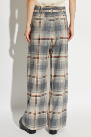 Marni Checked pattern trousers