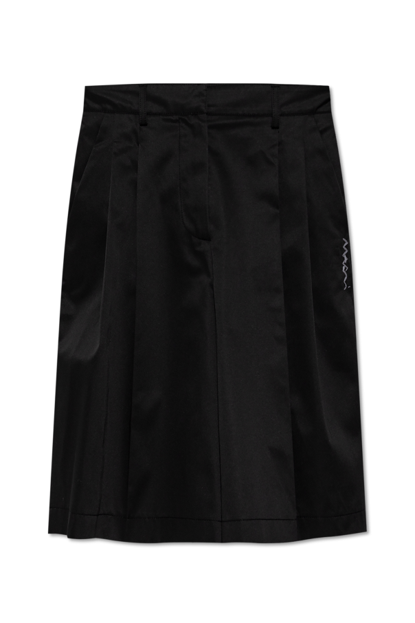 Shorts with embroidered logo, zdjęcie 1 Shorts with embroidered logo od Marni