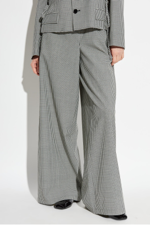 Marni Pantalones de corte holgado con estampado a cuadros