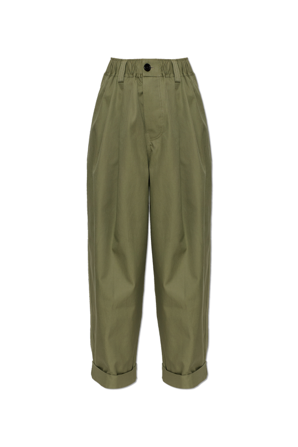 Wide-leg cotton trousers od Marni