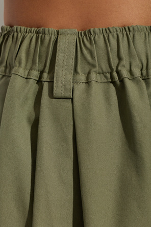 Marni Pantaloni din bumbac cu croială largă