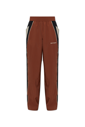 Sweatpants with an appliqué logo