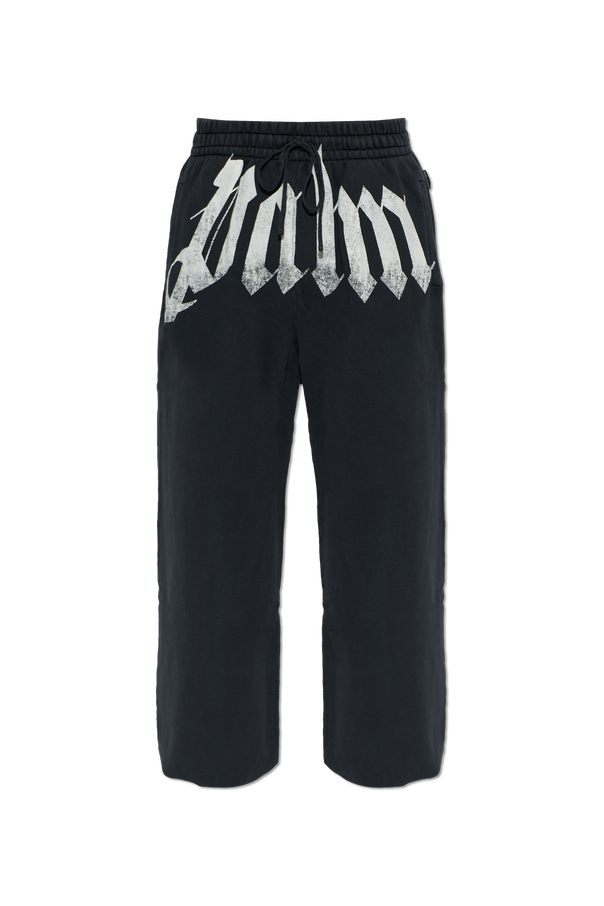Sweatpants with cuffed legs od Palm Angels