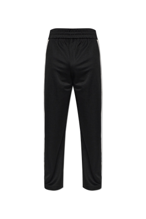 Trousers with logo