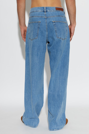 Palm Angels Wide-Leg Jeans