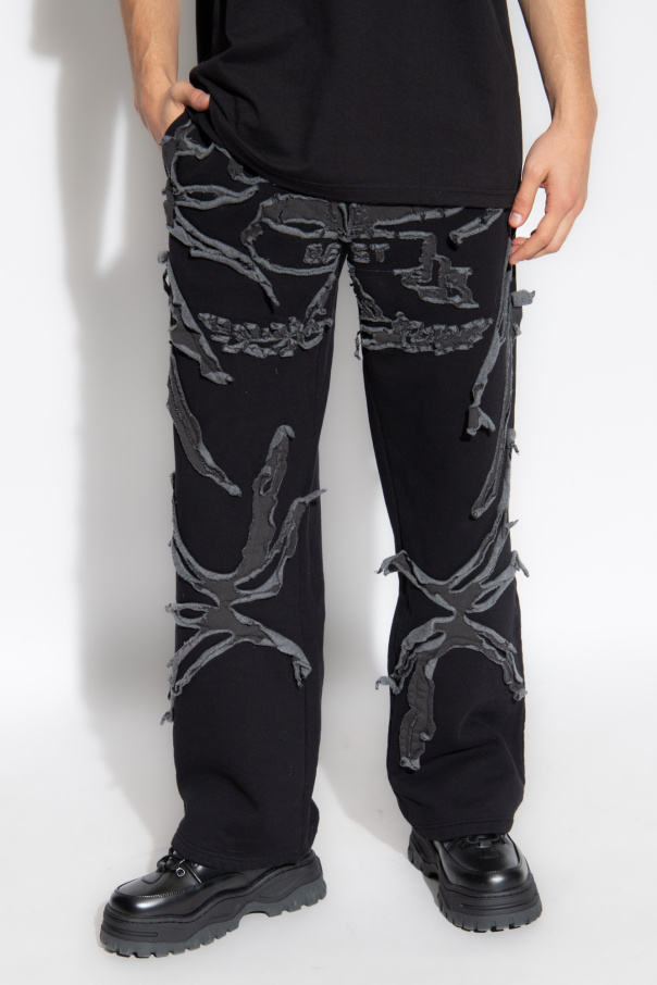 Haculla UP IN FLAMES JOGGERS