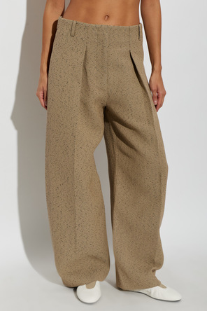 Jacquemus Bavlněné kalhoty ‘Ovalo’